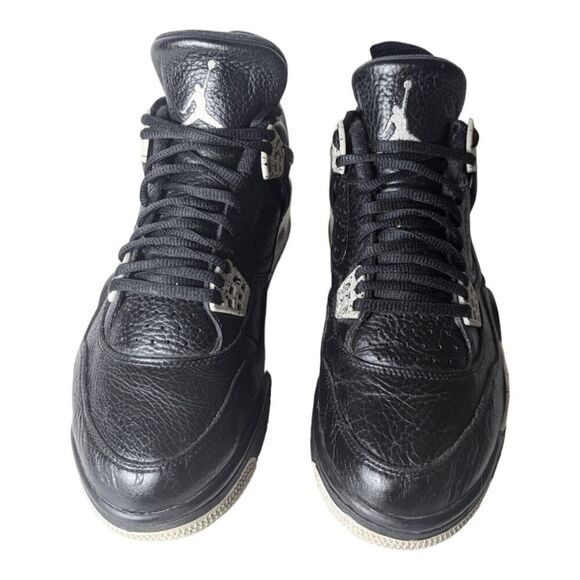 NIKE Air Jordan 4 Retro 'Oreo' Sneakers Size 8 - Picture 4 of 15